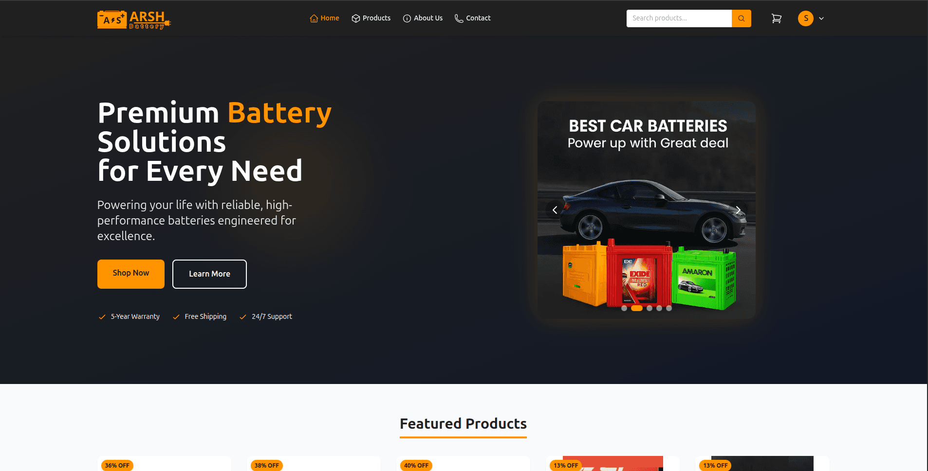 Arsh Battery